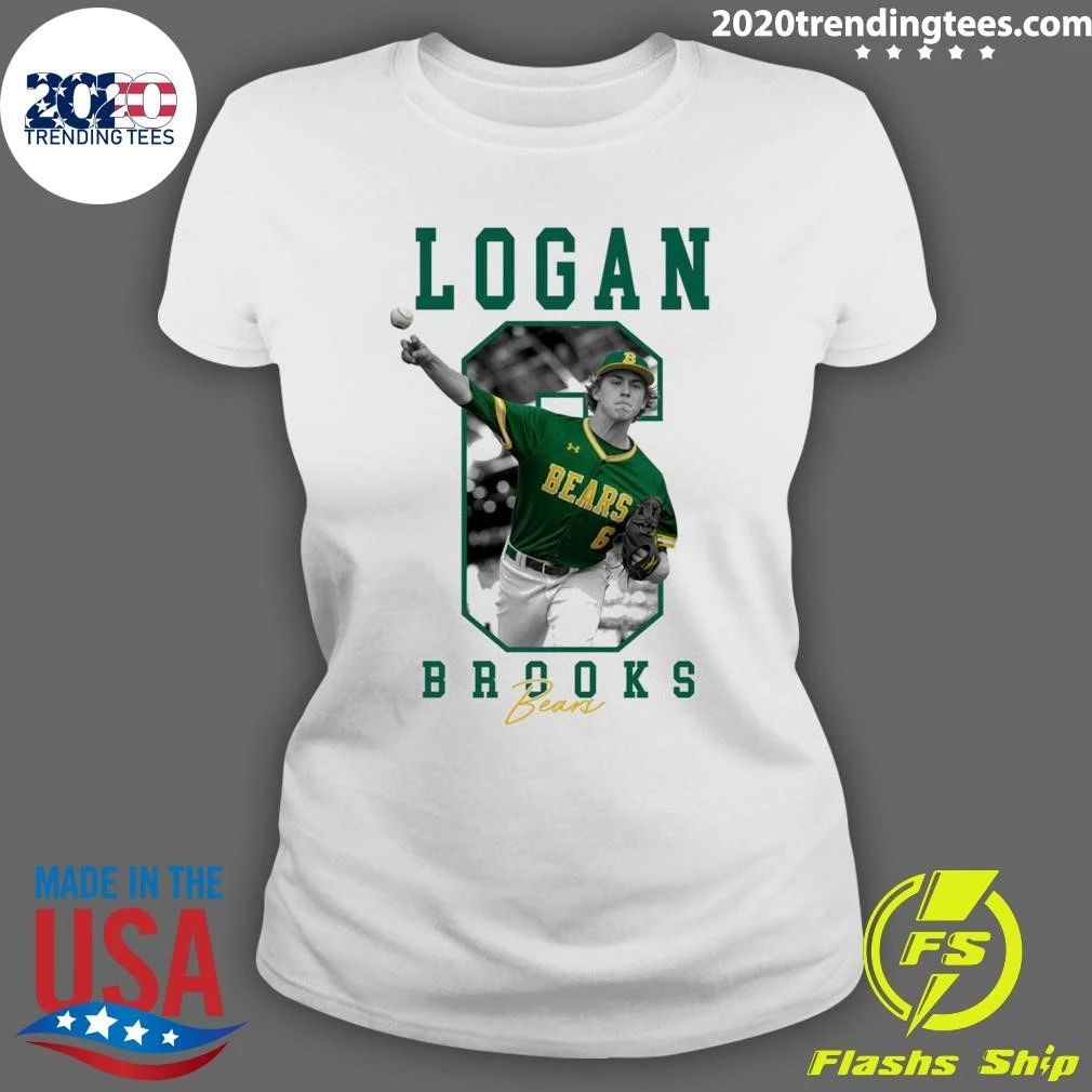 Logan Brooks 6 Baseball Football Sports Signature Shirt