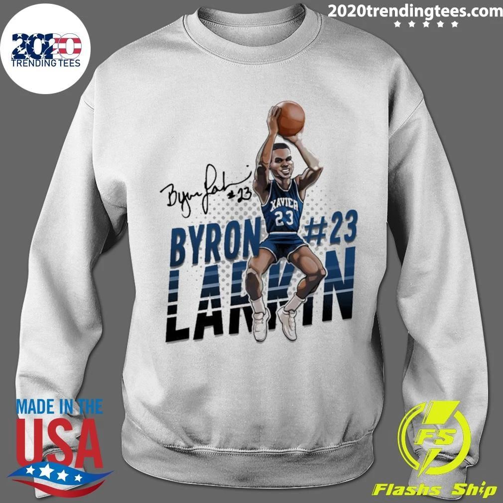Byron Larkin Hall Of Heroes Signature Shirt