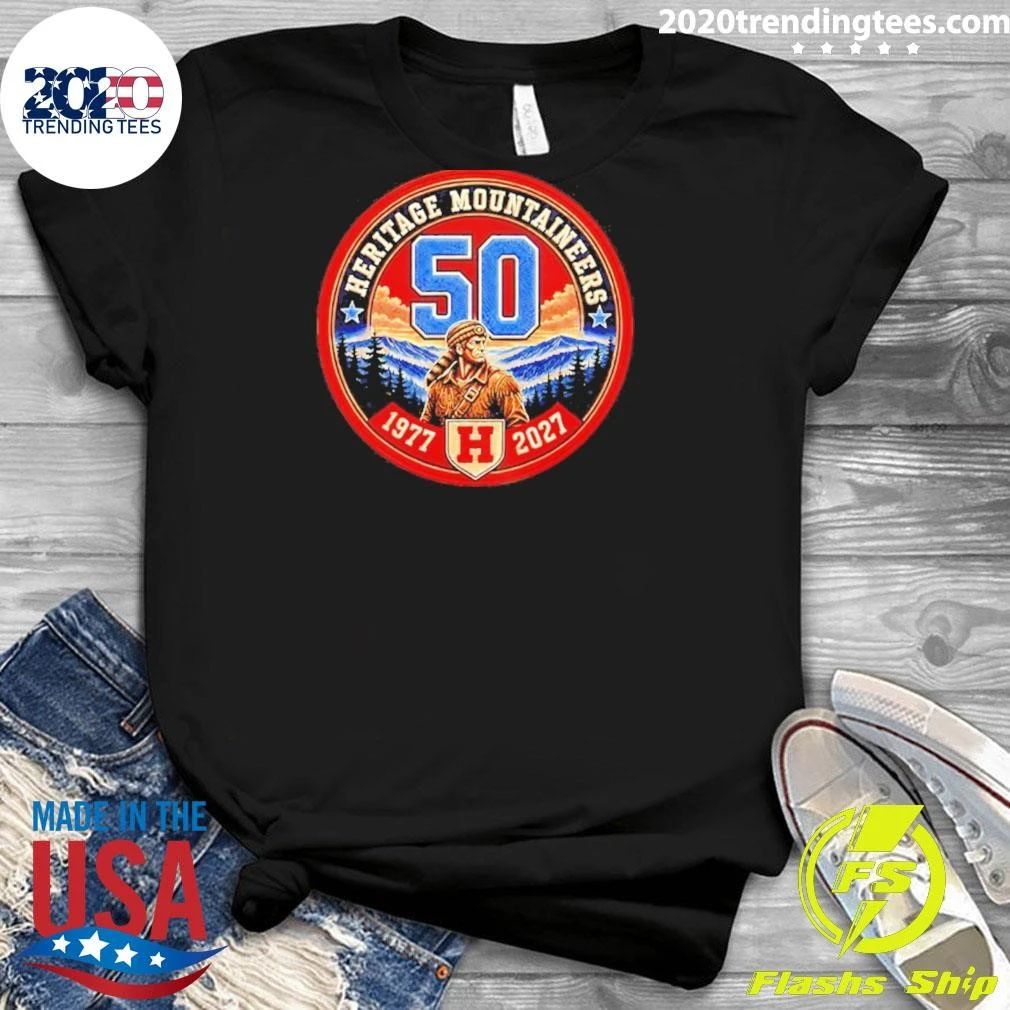 Heritage Mountaineers 50 1977 2027 Anniversary Shirt