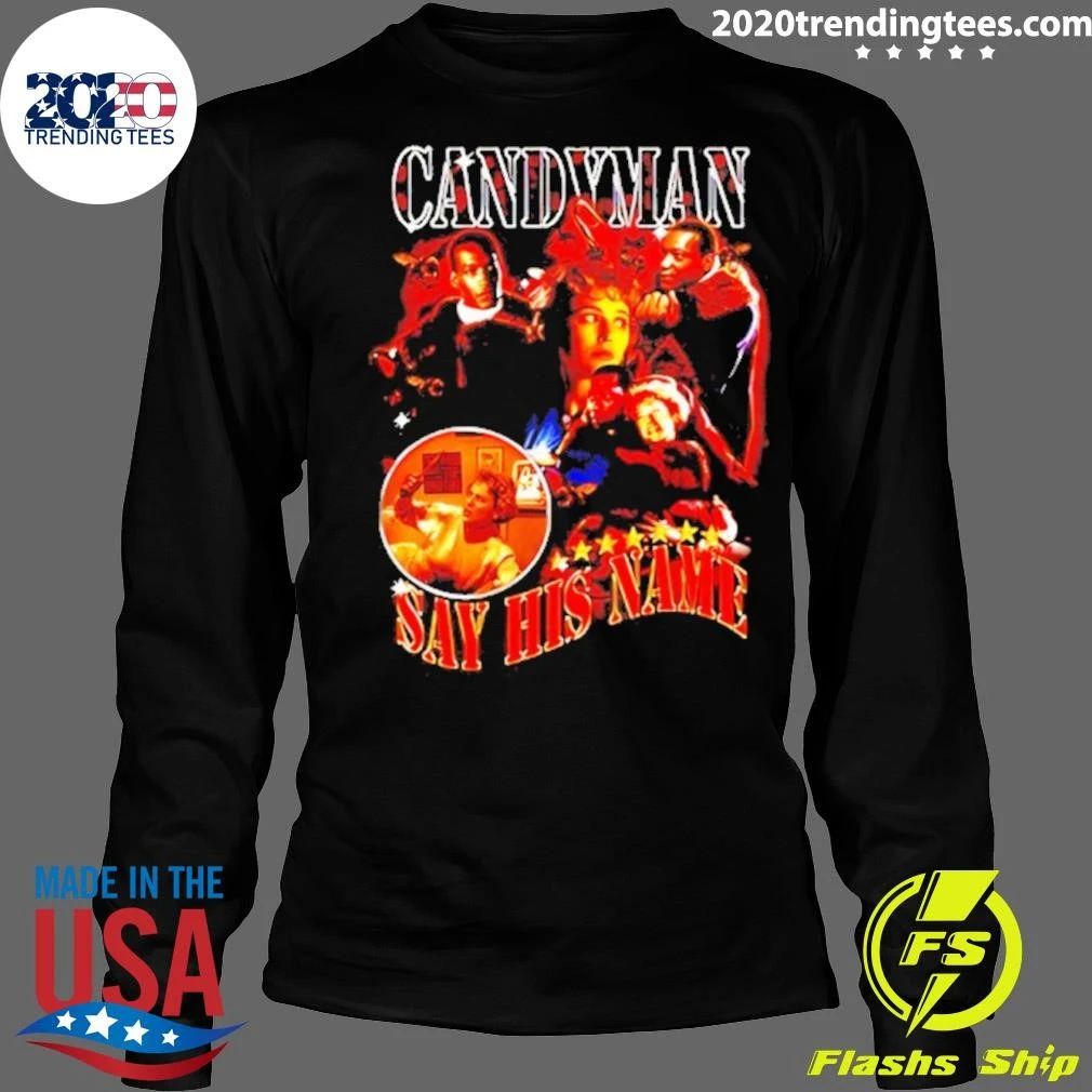 Candyman Say His Name Horror Movie Tony Todd Shirt