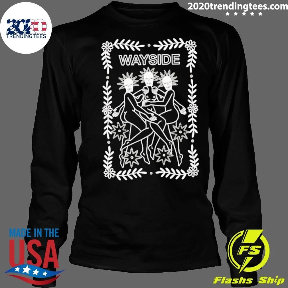 Wayside Ghosts Occult Gothic Skeleton Shirt