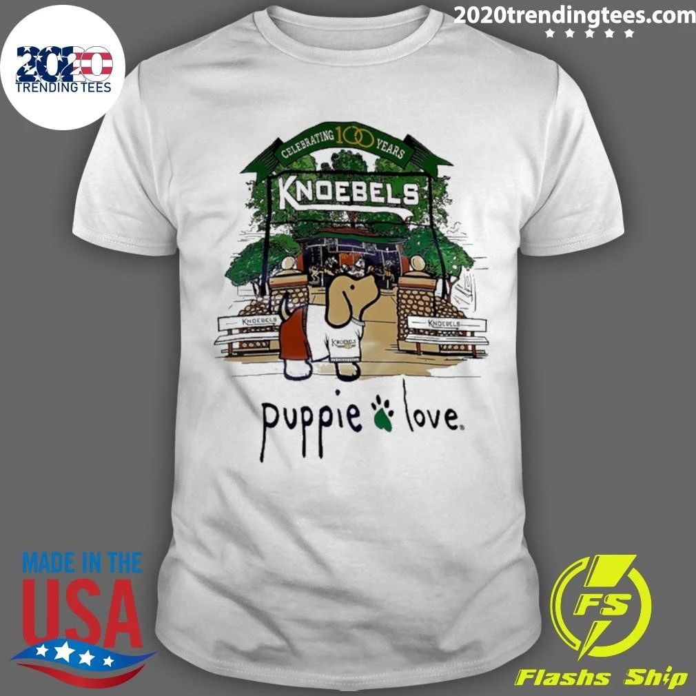 Knoebels Celebrating 100 Years Puppie Love Shirt