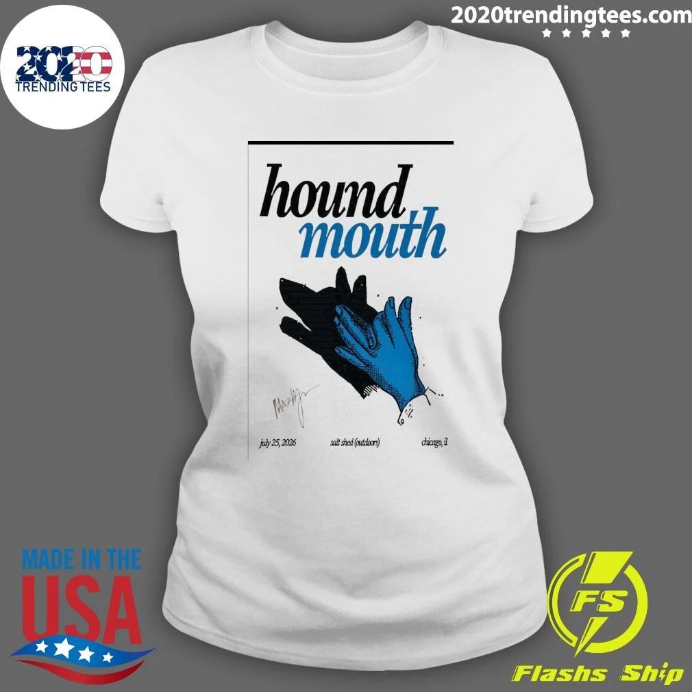Hound Month Tour The Salt Shed, Chicago, Il July 25 2026 Shirt