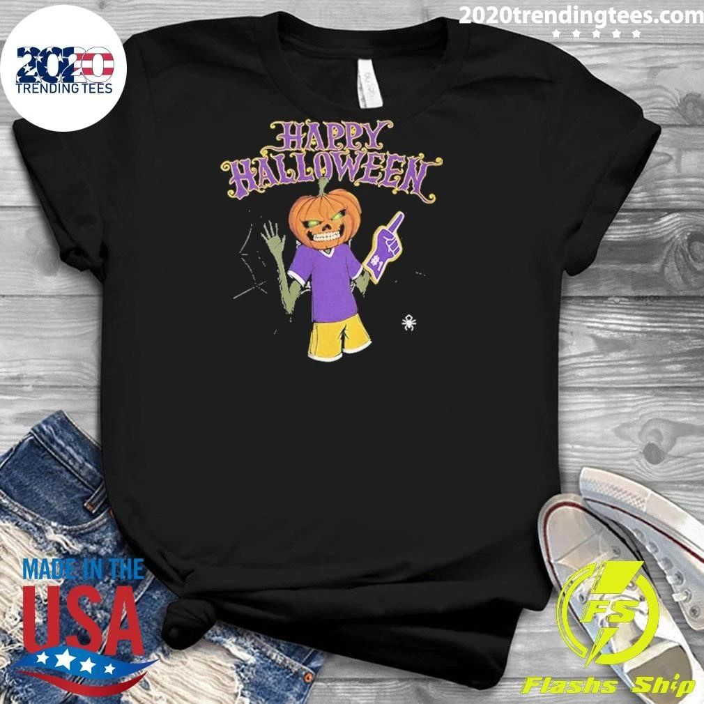 Halloween Pumpkin Head Jack-o’-lantern Rivalry Shirt