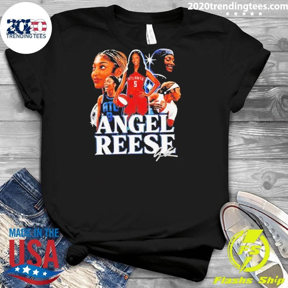 Angel Reese Chicago Sky Bootleg Style Signature Shirt