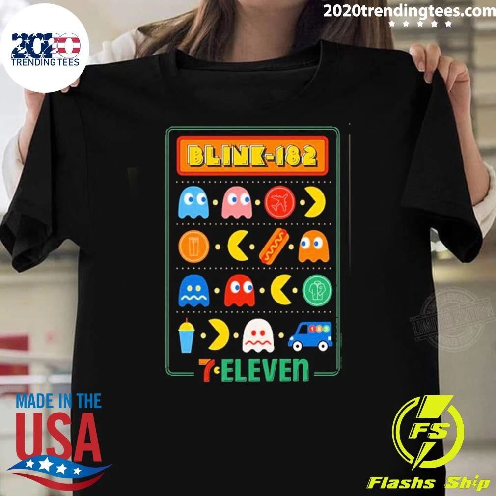 Blink-182 X 7-Eleven X Pacman San Diego Comic-Con 2026 Exclusive Shirt