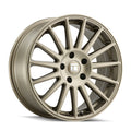 TR92 3292 17x8in Matte Gold Wheel 5×108 BP / 35 mm offset / 63.5 mm Hub