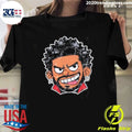The Weeknd with Earrings Illustration Shirt