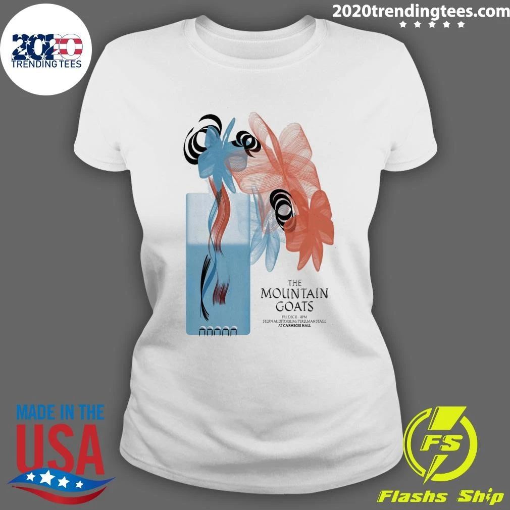 The Mountain Goats NYC On December 11 2026 Tour Shirt