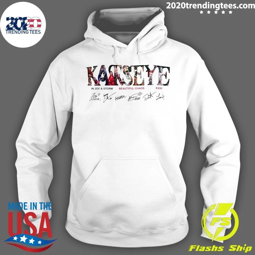 Katseye In Joy and Storm Beautiful Chaos XXIII Signature Vintage Shirt