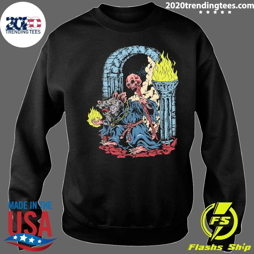 Skull Rat Mage Wargaming Shirt