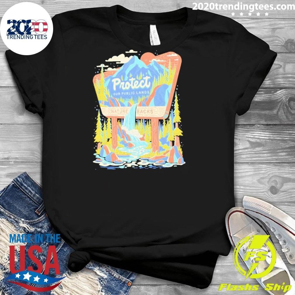 Protect Our Public Lands Nature Backs Shirt