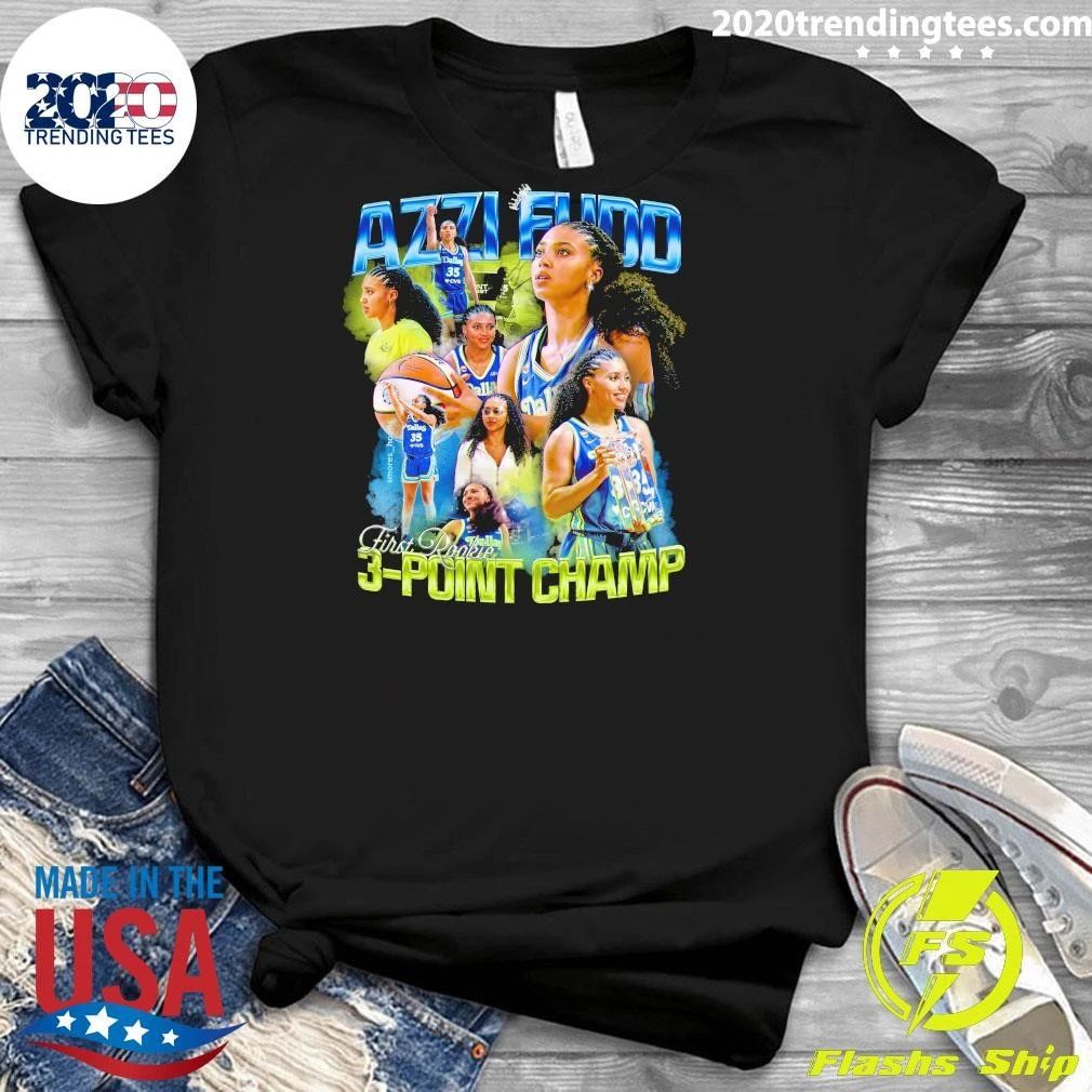 Azzi Fudd First Rookie 3-Point Champ Shirt