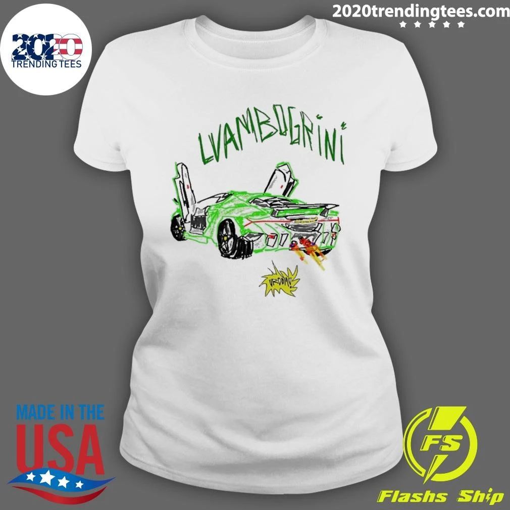 Lvambogrini Urdomo Sports Car Lamborghini Shirt