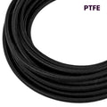 ColorFittings 12AN PTFE Braided Black Nylon Hose / Line (E85 + Race Fuel Safe) – BY THE FOOT