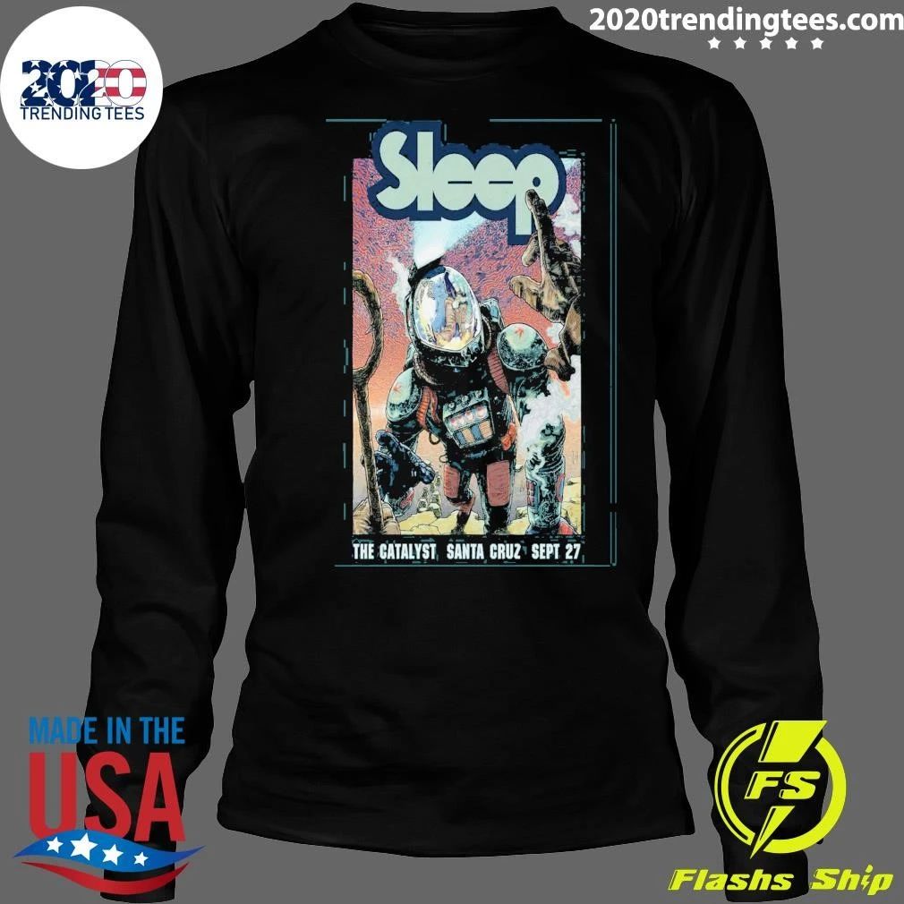 Sleep In Santa Cruz CA On September 27 2026 Tour Shirt