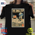 Apollo 11 Moon Landing One Small Step Wall Vintage NASA July 20, 1969 Shirt