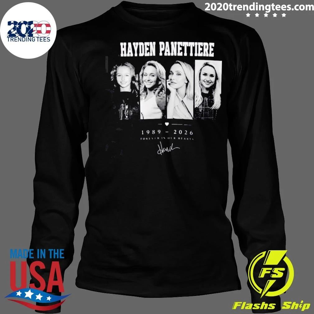 Hayden Panettiere 1989-2026 Forever In Our Hearts Shirt
