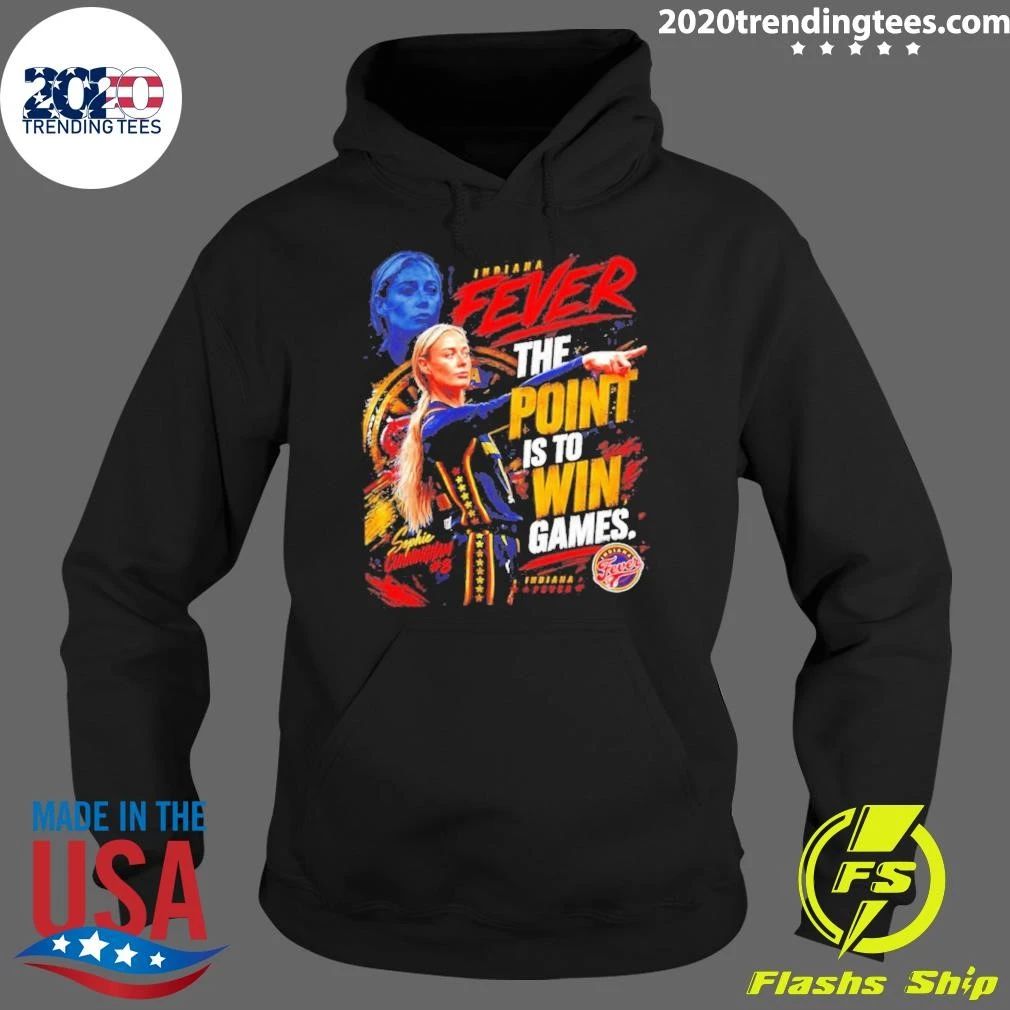 Sophie Cunningham Indiana Fever The Point Is To Win Games Shirt