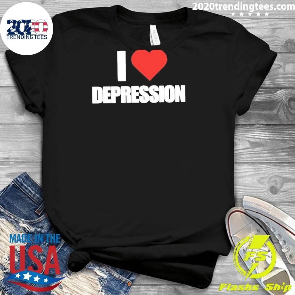 I Heart Depression Shirt
