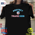 Megan Rapinoe with Protect Trans Kids Shirt