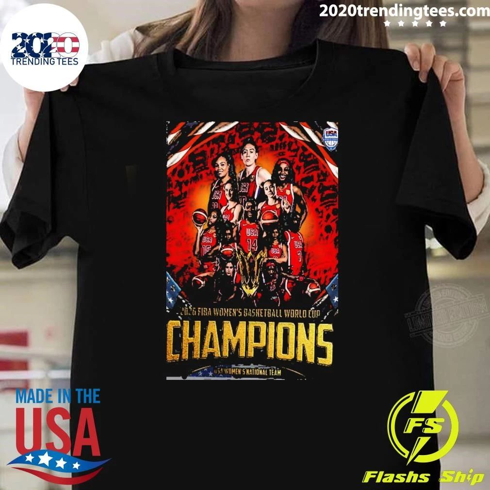 Congrats Usa Women National Team Is The 2026 Fiba Women World Cup Champions Home Decor Shirt