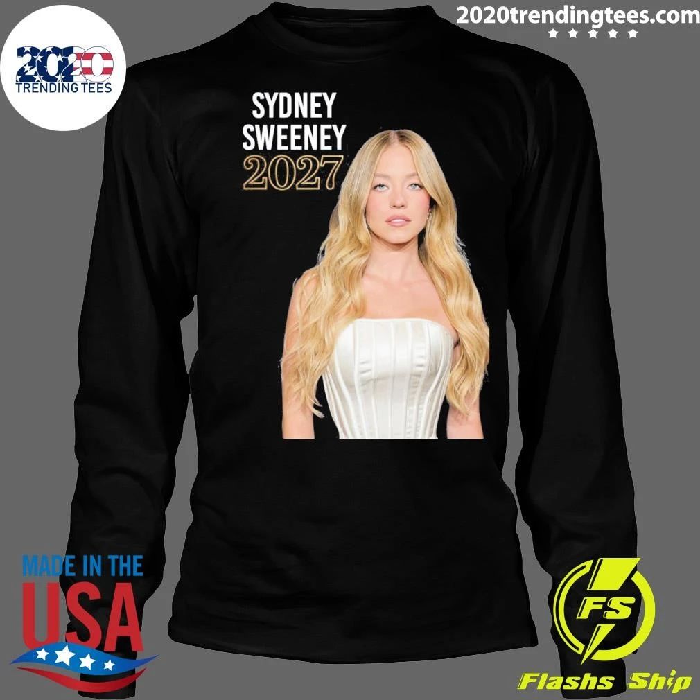 Sydney Sweeney 2027 Calendar, Collectible Wall Calendar Shirt