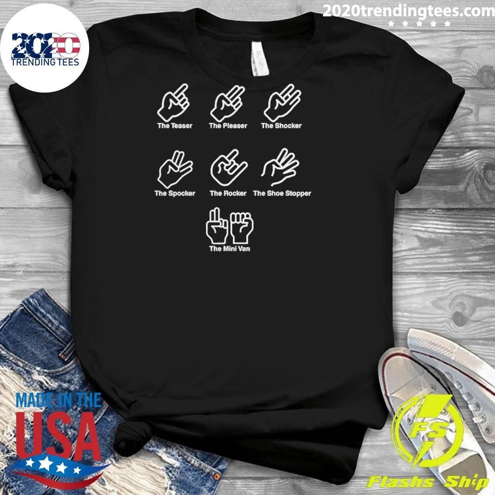 Fingering Chart Dirty Adult Funny Shirt