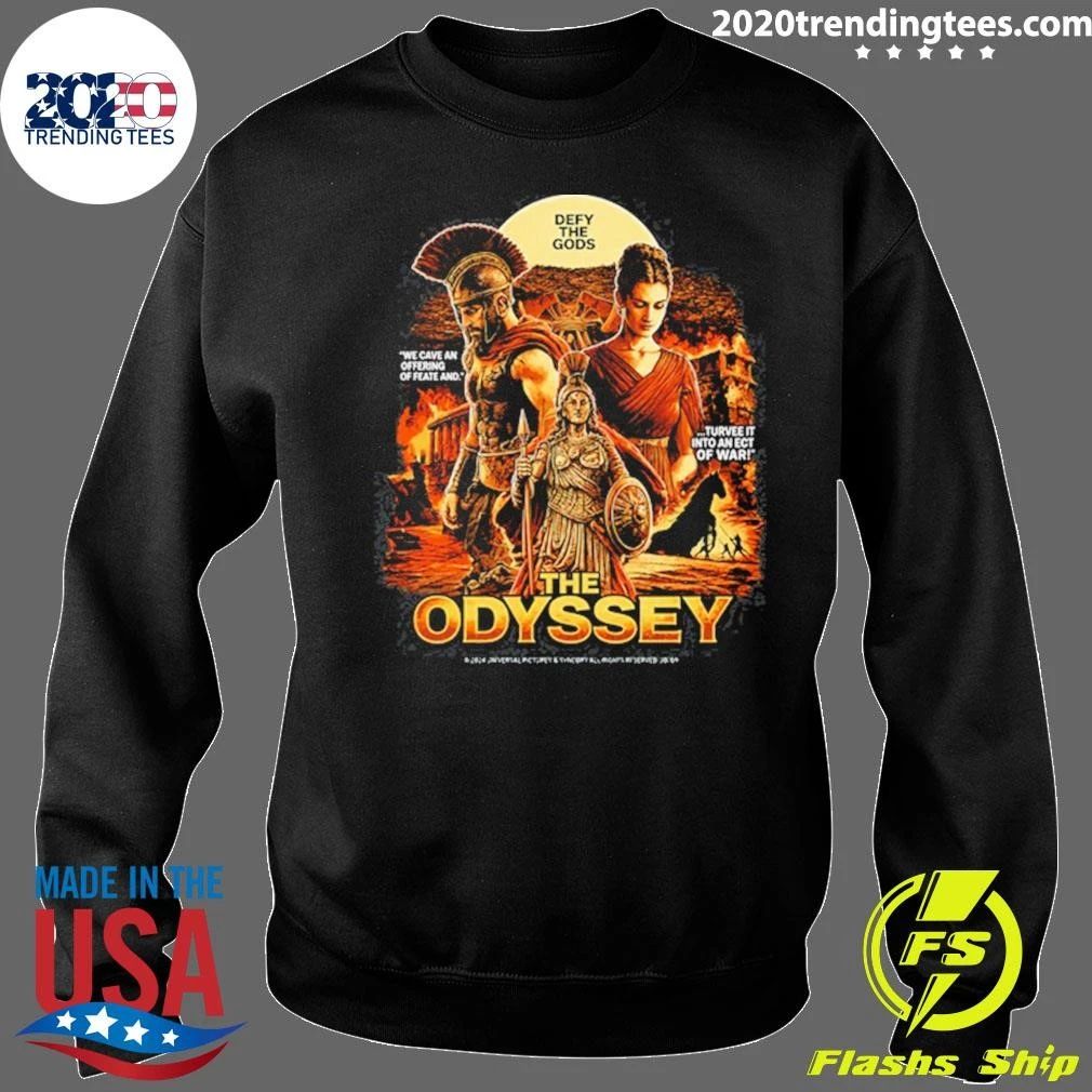 Defy the Gods The Odyssey Greek Mythology Shirt