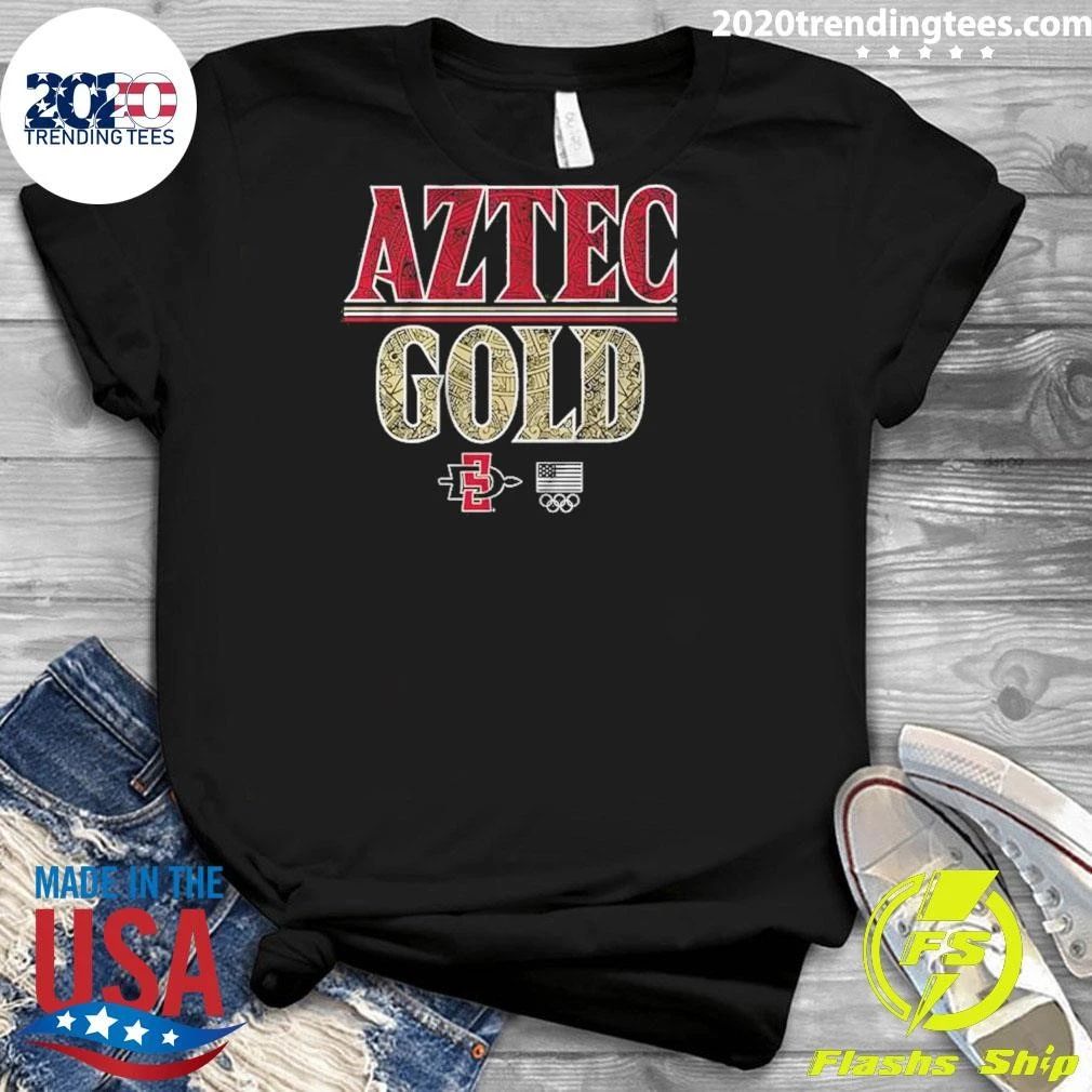 Team USA SDSU Aztec Gold Shirt