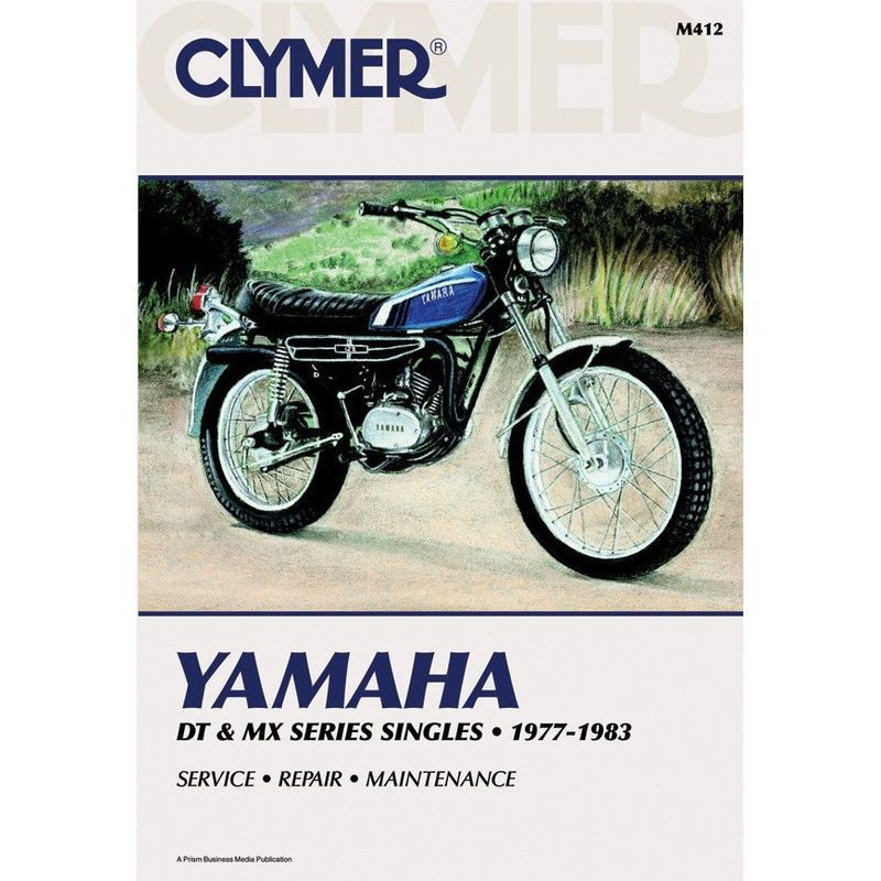 Yamaha DT & MX Series Singles Motorcycle (1977-1983) Service Repair Manual
