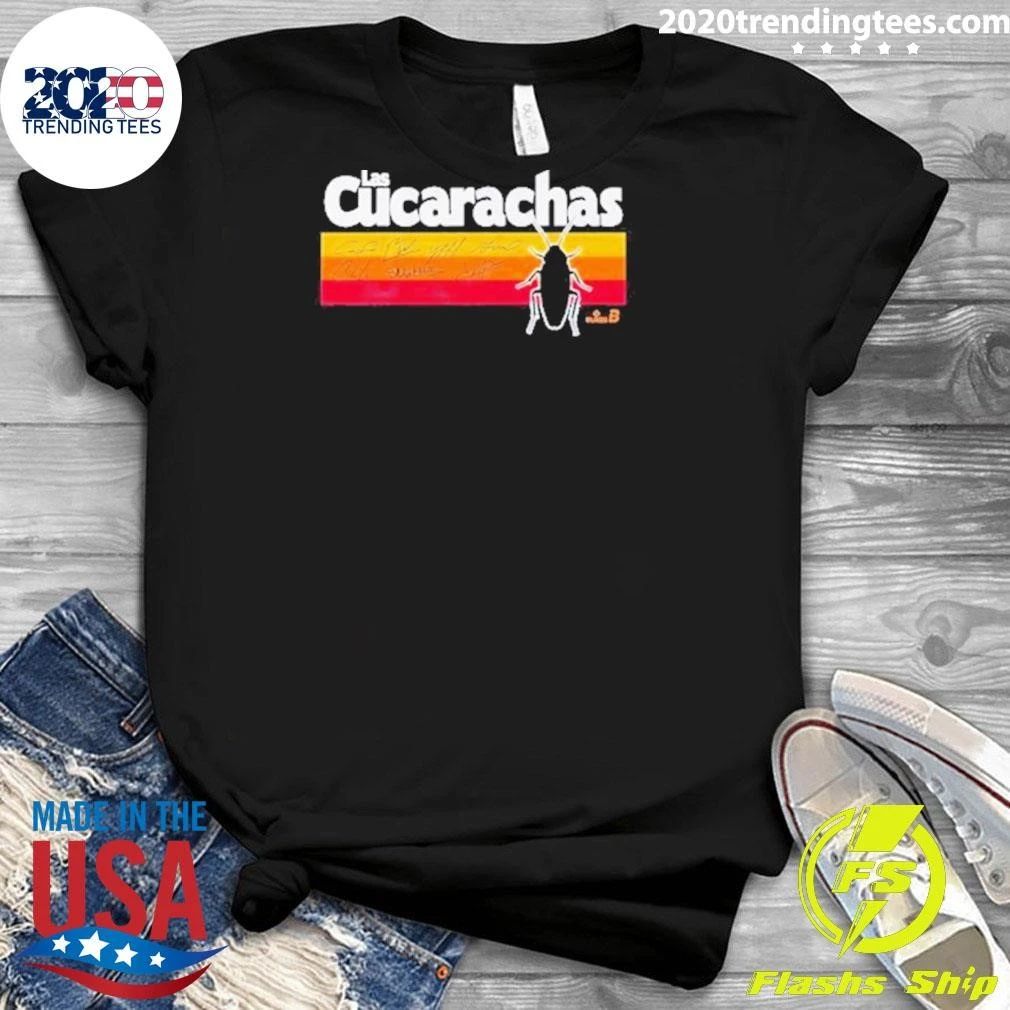 Houston Baseball Las Cucarachas Signature Shirt