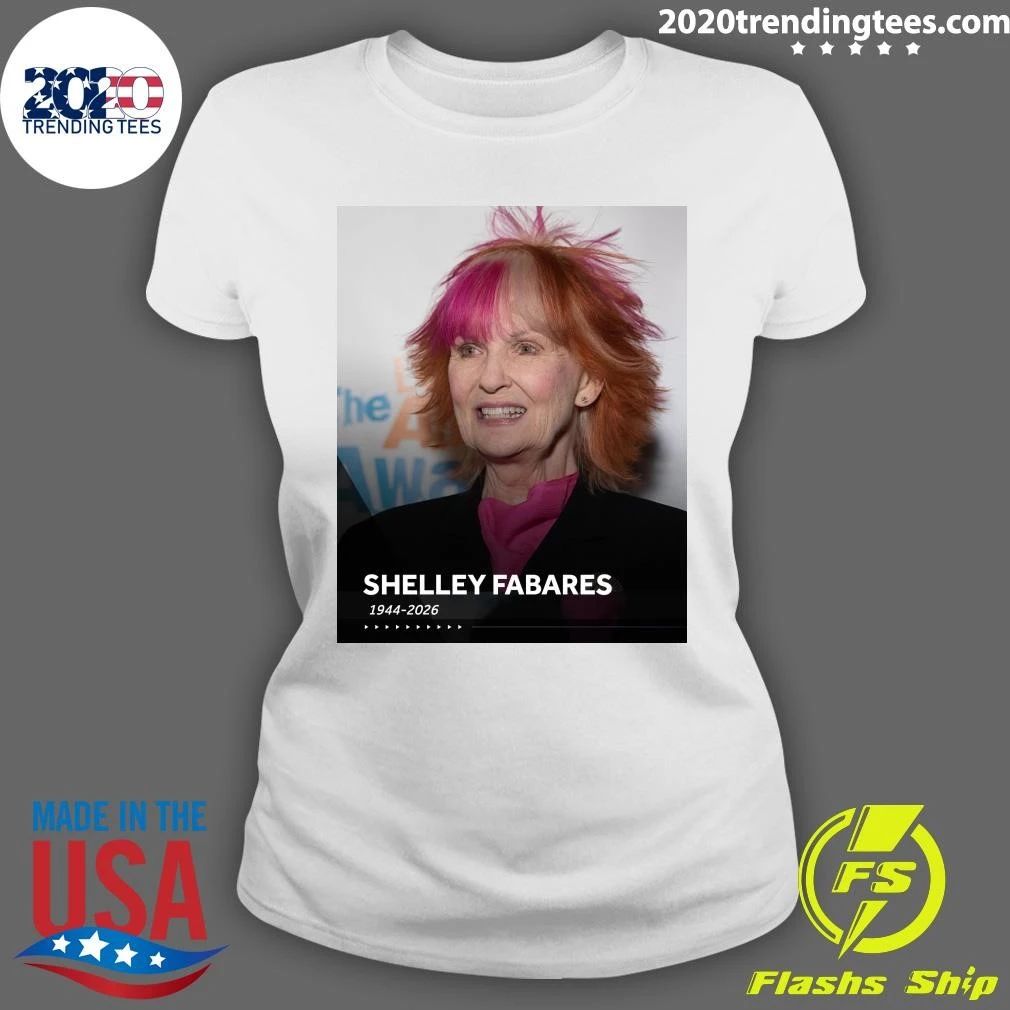 Sad news from Hollywood Actress Shelley Fabares, beloved for The Donna Reed Show and Coach 1944-2026 Shirt