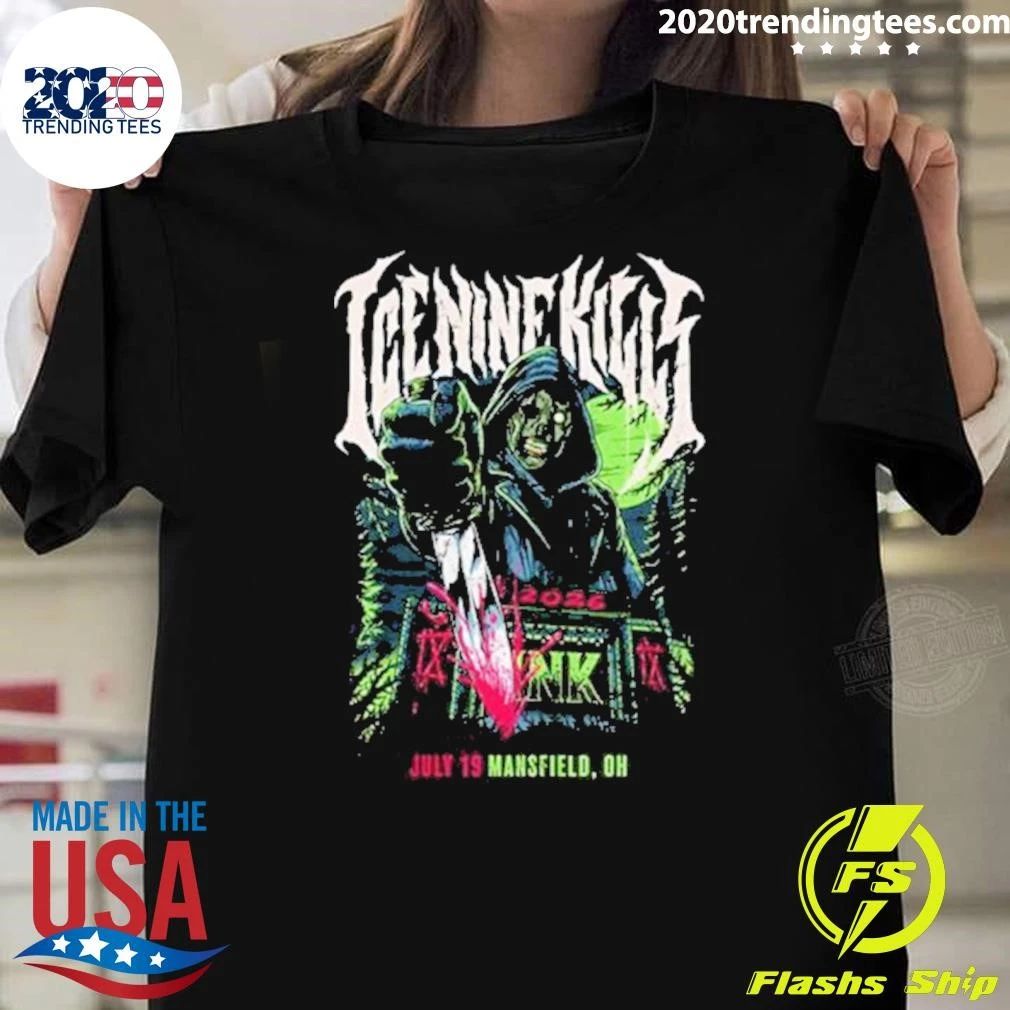 Ice Nine Kills Exclusive Event Tee Inkcarceration In Mansfield Oh On July 19 2026 Shirt