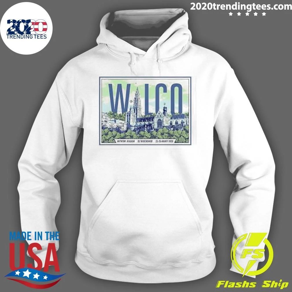 Wilco Band Antwerp Belgium Event Poster At OLT Rivierenhof In Antwerp Belgium On August 25 2026 Shirt