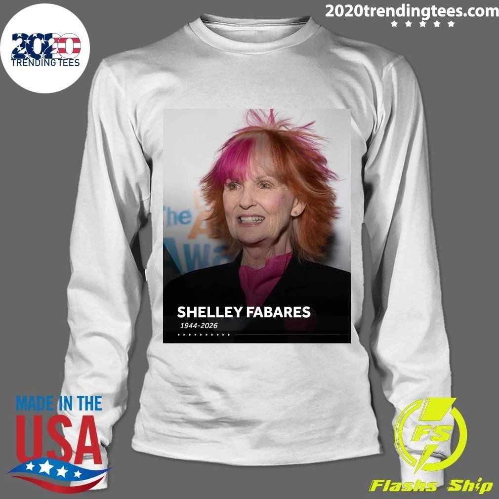 Sad news from Hollywood Actress Shelley Fabares, beloved for The Donna Reed Show and Coach 1944-2026 Shirt