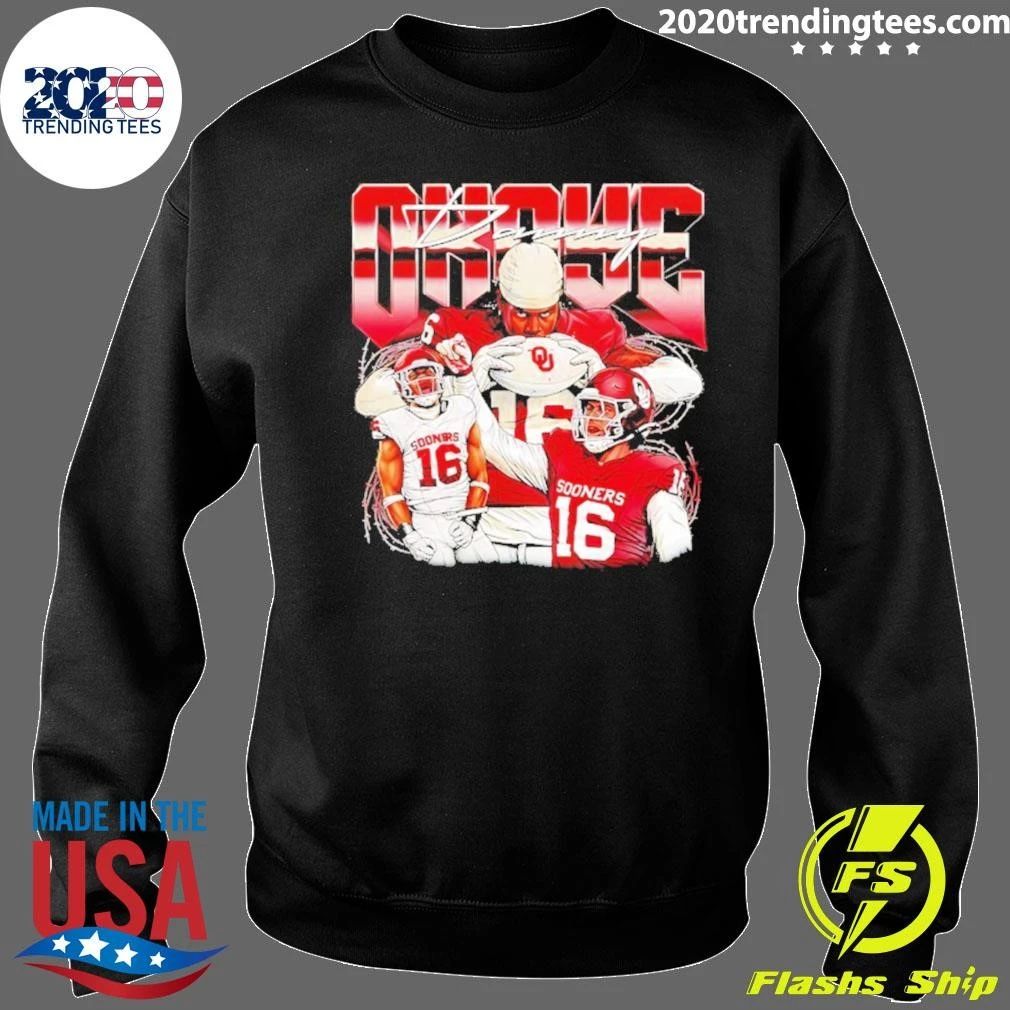 Danny Okoye Oklahoma Sooners Football Player Collage Shirt