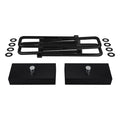 2001-2006 Chevy Avalanche 2500 Rear Suspension Lift Kit Blocks & U Bolts 2WD & 4WD Non-Overload