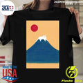 Cat Meow Fuji Retro Shirt