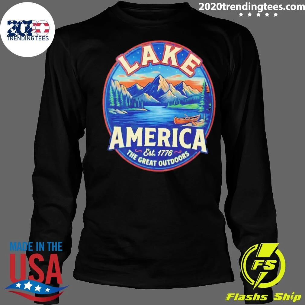 Lake America The Great Outdoors Lake Ontario shirt