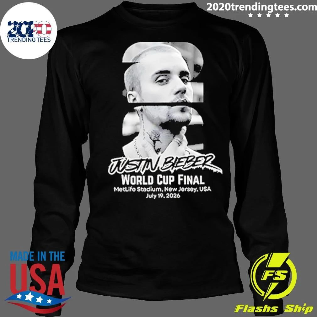 Justin Bieber World Cup Final July 19, 2026 Half Time Concert Shirt