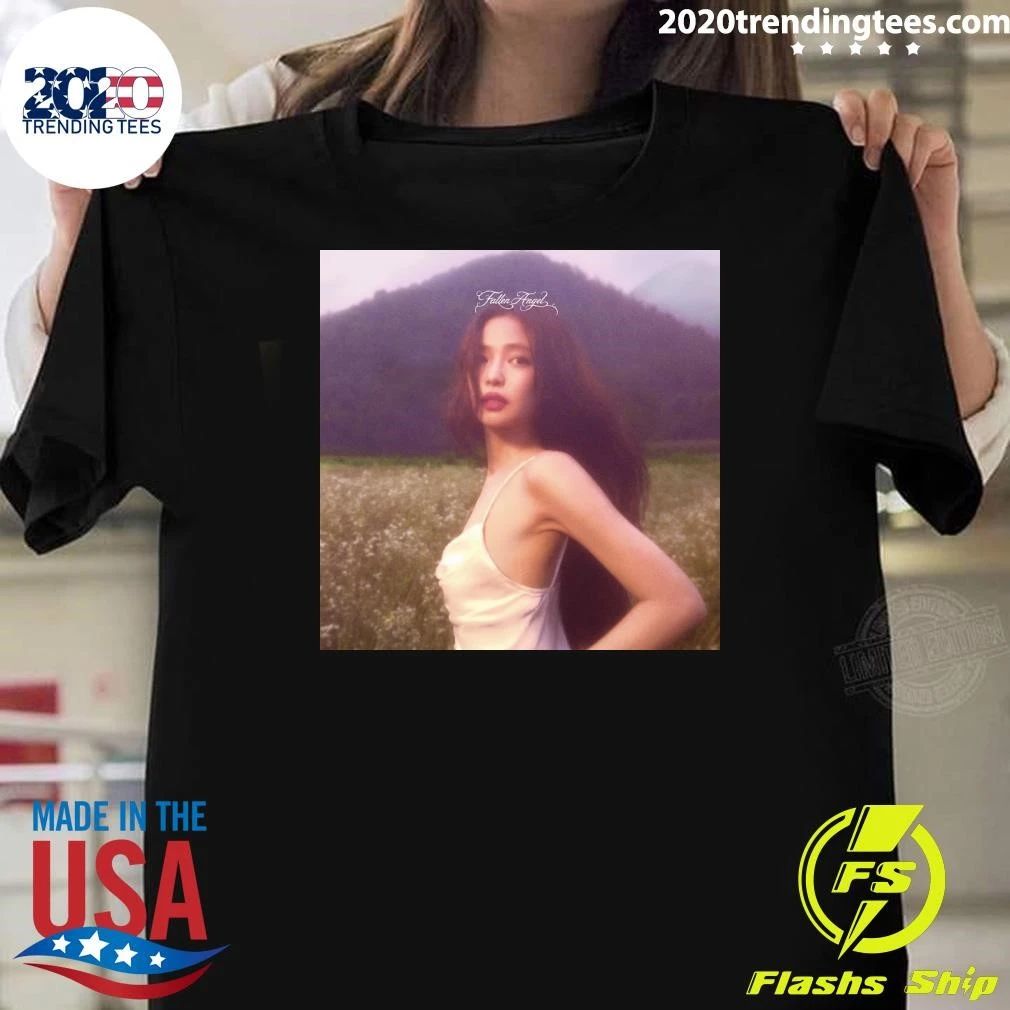 Jennie Releases Teaser For Fallen Angel Solo Comeback Shirt
