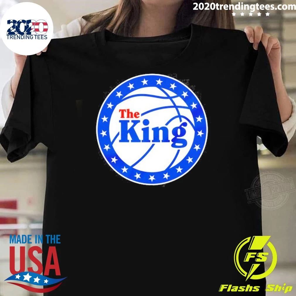 The King Philadelphia 76ers Nba Basketball Shirt