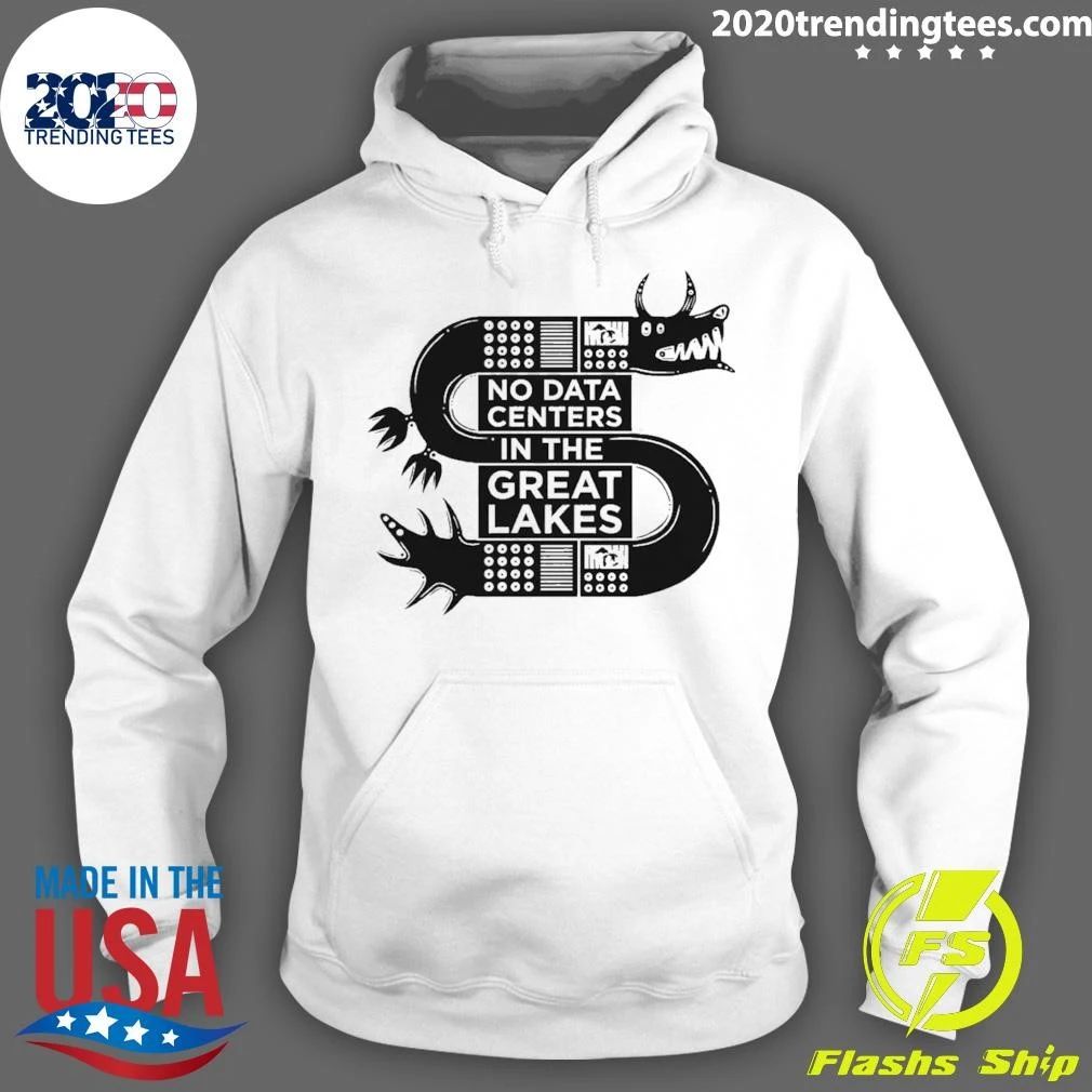 Environmental Monster Sea Creature No Data Centers In The Great Lakes Shirt