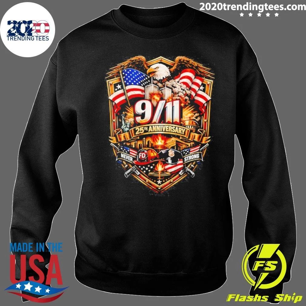 Original Eagle American 9 11 25th Anniversary Never Forget 2026 Shirt