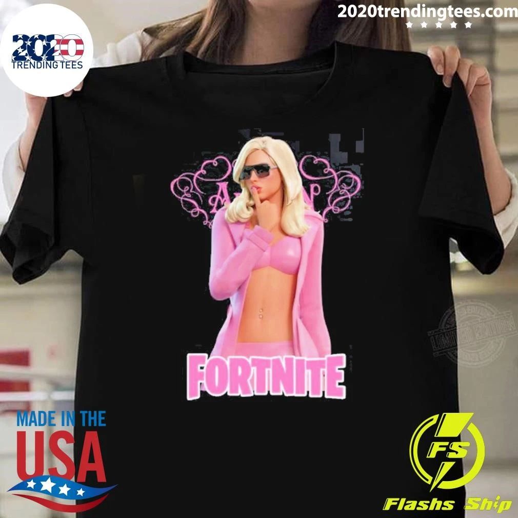 Addison Rae X Fortnite Fame Is A Gun Skin Shirt