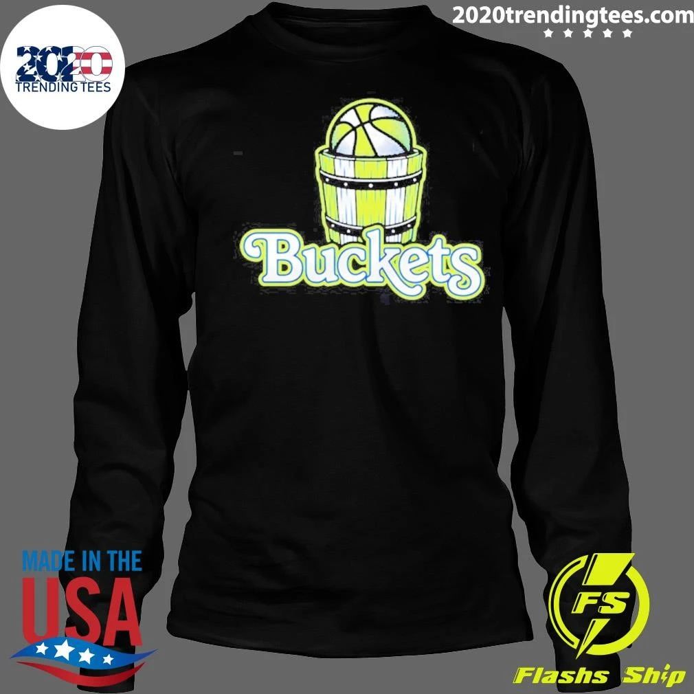 Buckets Basketball Hoops Sports Bucket Shirt