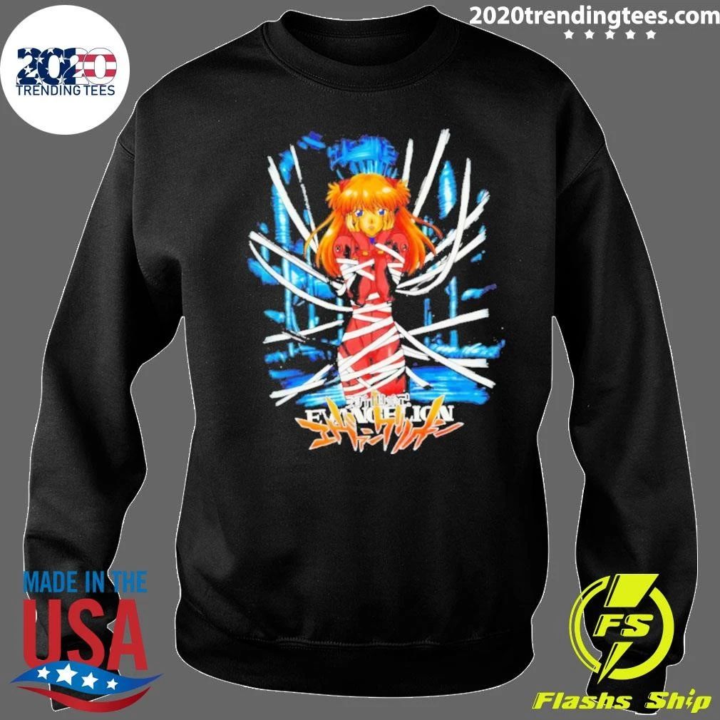 Asuka Langley Neon Genesis Evangelion Nostal Anime Shirt
