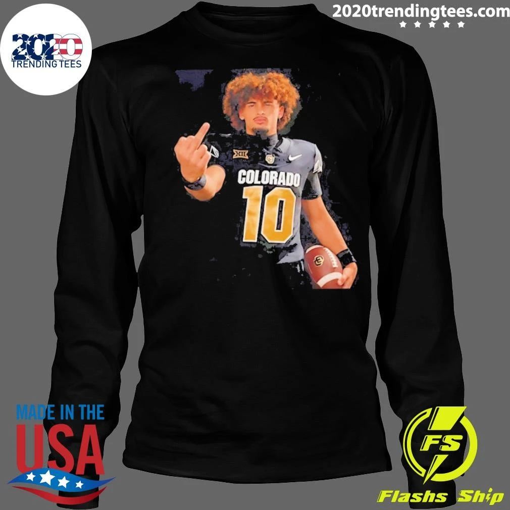 Julian Lewis Colorado Buffaloes Middle Finger Funny Shirt