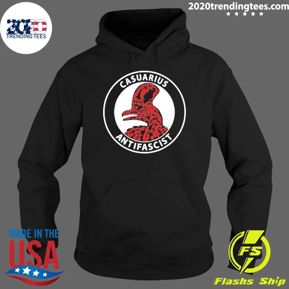 Casuarius Antifascist Cassowary Antifa Shirt